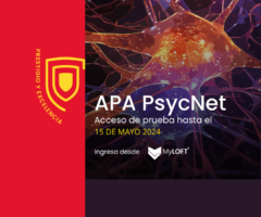 Acceso de prueba a APA PSYCNET hasta 15 de mayo