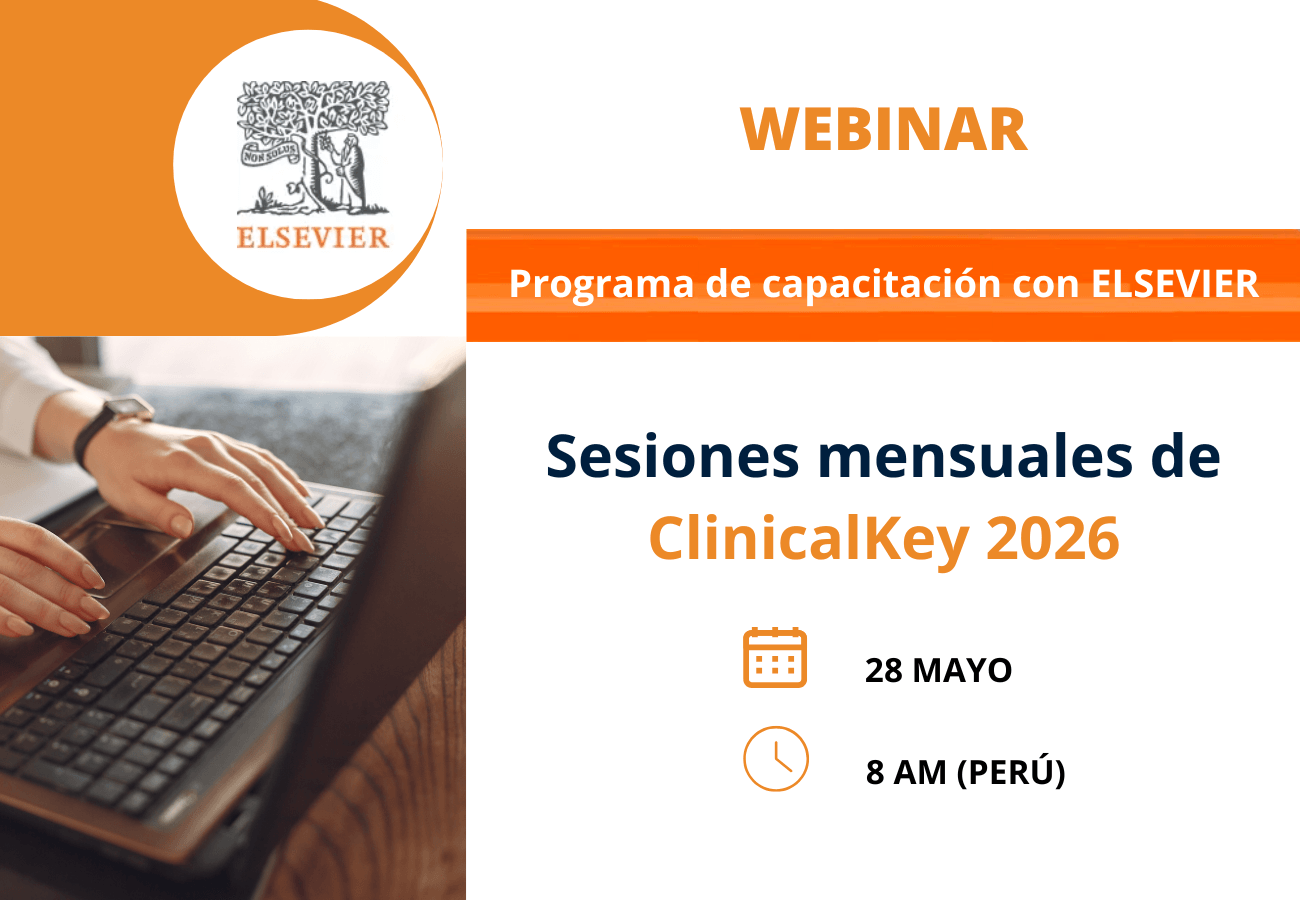Sesiones mensuales de ClinicalKey 2026